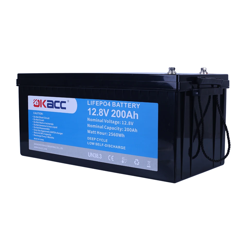 Customization Rechargeable Phosphate Batterie Lithium-Ion 12 V Lithium Ion Batteries 200Ah 12V