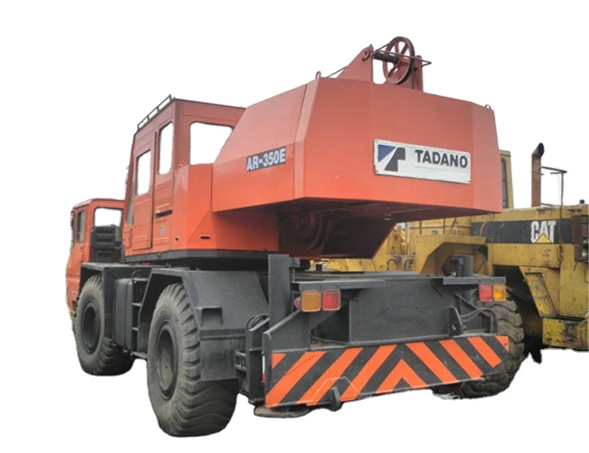 
Used Tadano 35 ton overhead crane ,low price 25 ton,35ton rough terrain crane ,AR350E truck crane in china for sale 