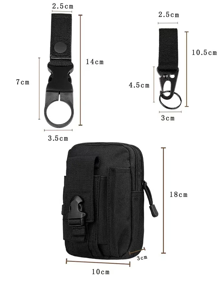 Wholesale Multi-Functional Tactical Belt Sets Quick Release Alloy Buckle Nylon Belt Set