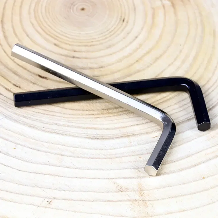 High Quality 45#  Black L Type  Hex Key Wrench