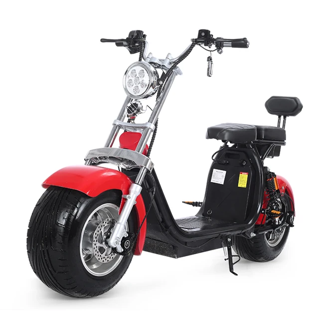 2000w 20ah dual battery EEC COC powerful adult scooter electric with long time milage