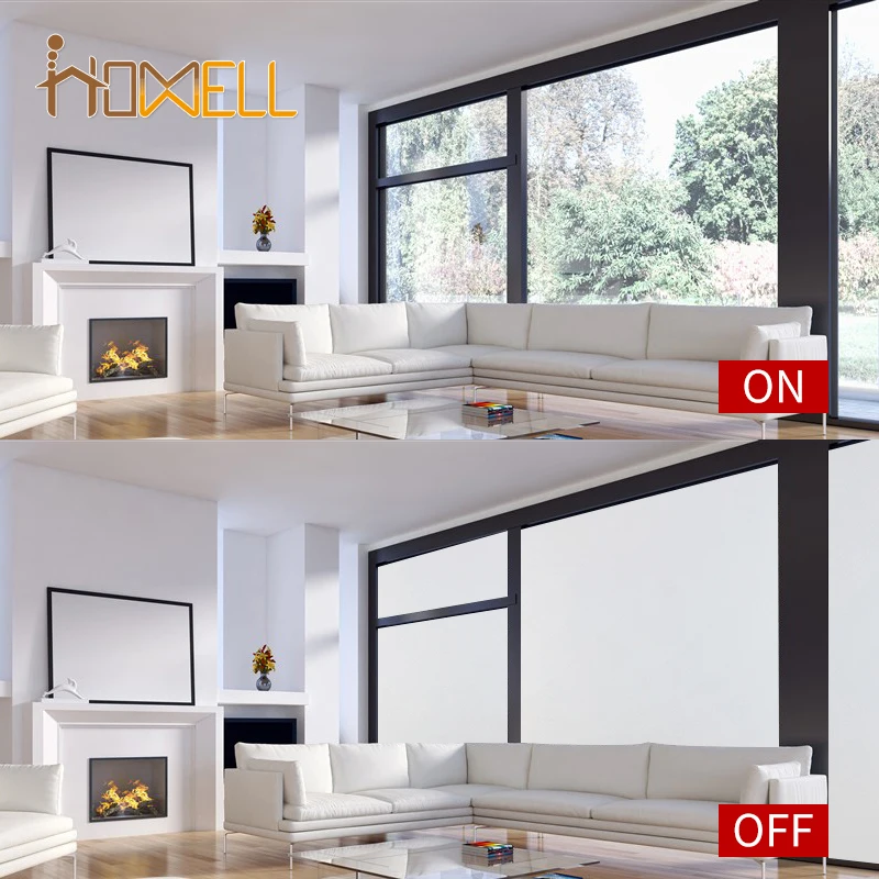 Switchable Electricity Glass Smart PDLC Building Glass Film Electric Controlled Smart Film