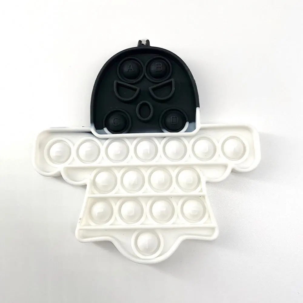 
The latest silicone decompression toy Colorful decompression Halloween toys pop its Fidget Toy 