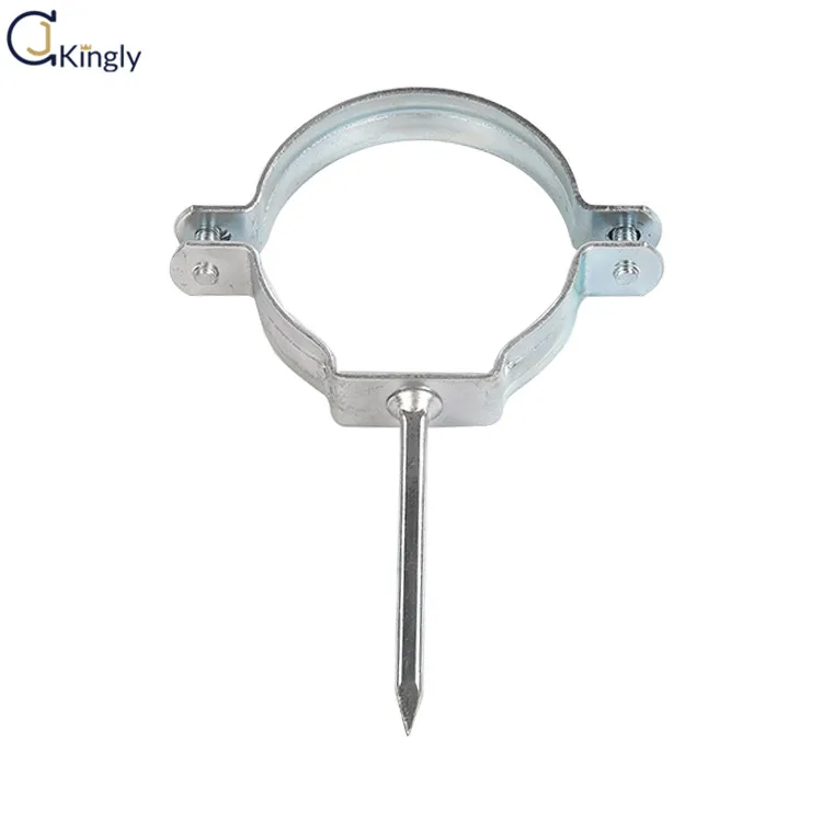 1/2 inch  galvanised steel nail tube clamp hammer-In Pin Clamp for Gas and Water Pipe