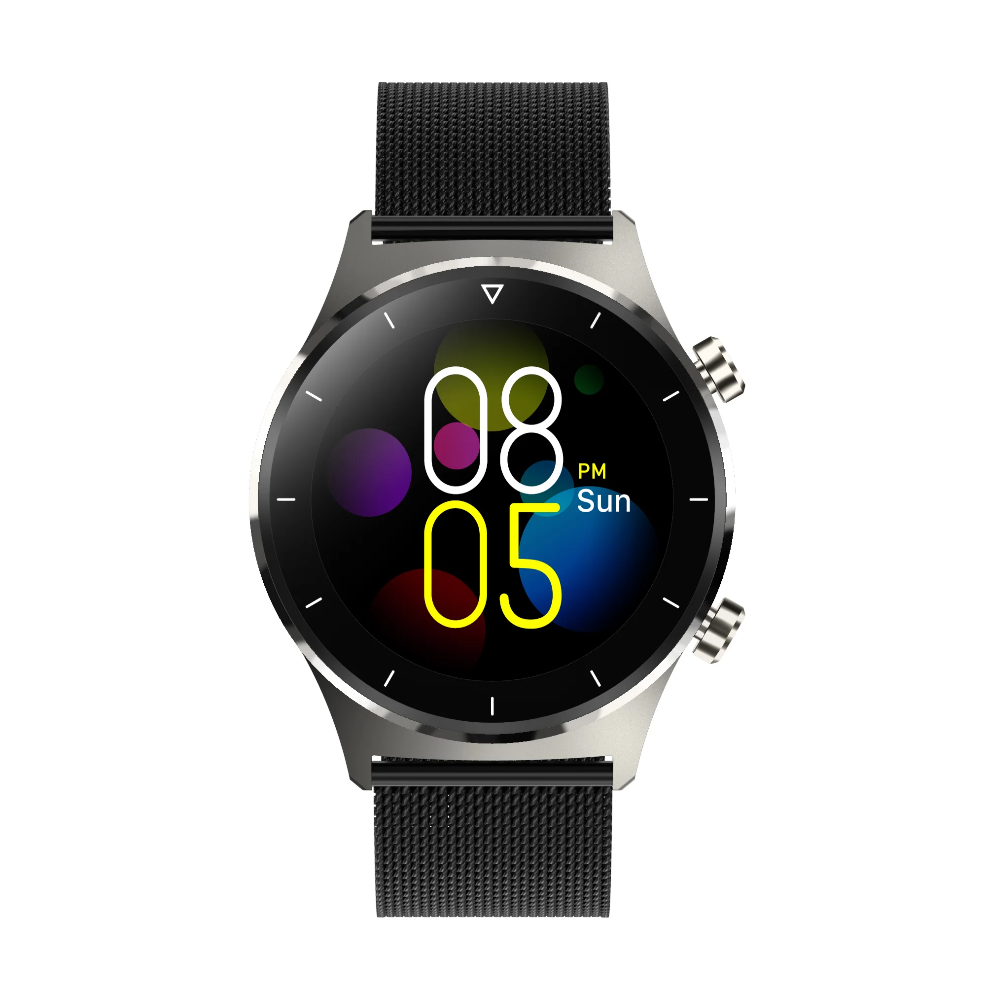 2021 New 1.28 Inch Smart watch E13 Full Touch Screen IP68 Business Fitness Tracker 24 Sport Modes GPS track motion Sports Watch