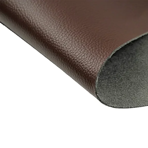 Solid Microfiber Faux Suede Fabric Leather Waterproof Backing Pu Suede Leather For Electronics Packing