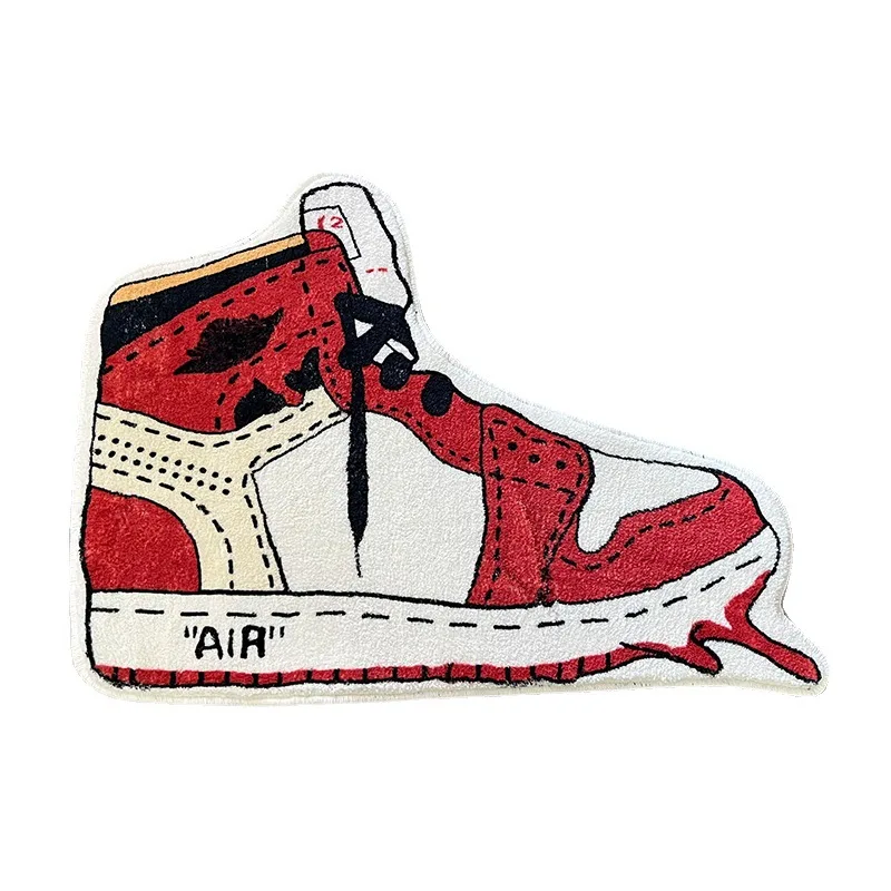 Custom Rug Logo Shoes Bedroom Carpet Home Large Size Letter Custom Indoor Hand Tufted Carpets Rugs