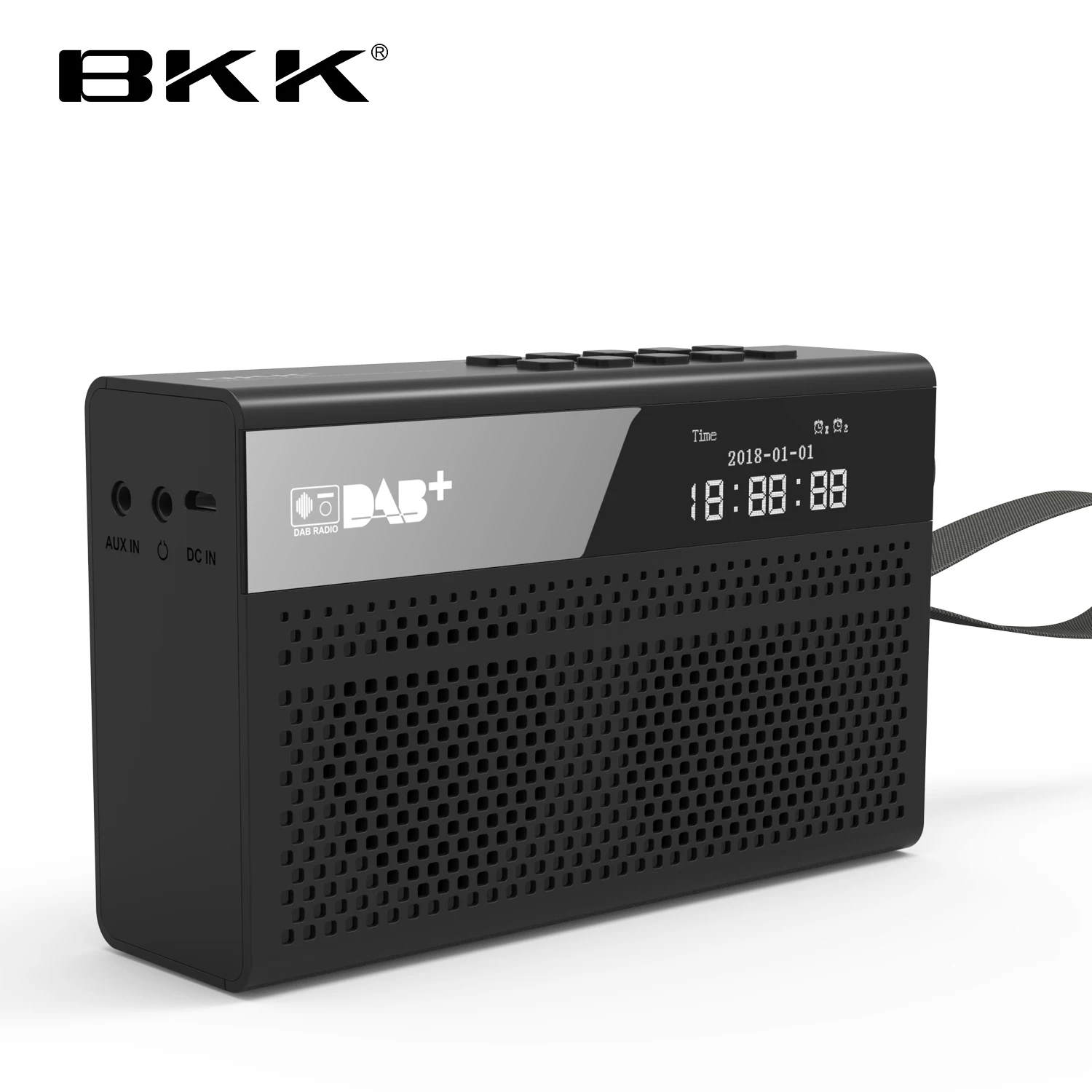  Портативный радиоприемник DAB нового дизайна часовой динамик с FM-радио