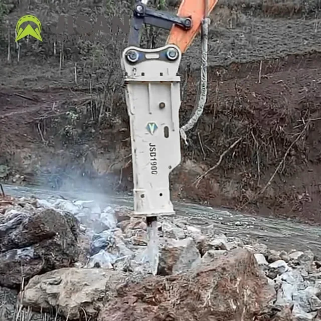 Экскаватор Mkb 1700 в гидравлический камнедробилка и молот Belite