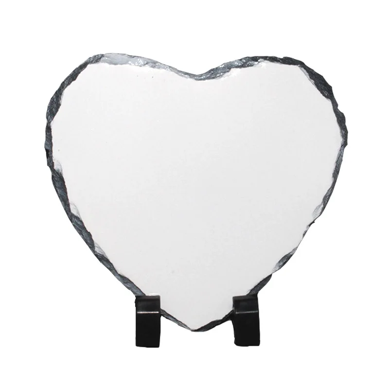 Лучшее качество 20*30 см стильная каменная подставка с любовной тематикой 2 фута сублимация фото теплопередача печать DIY украшения