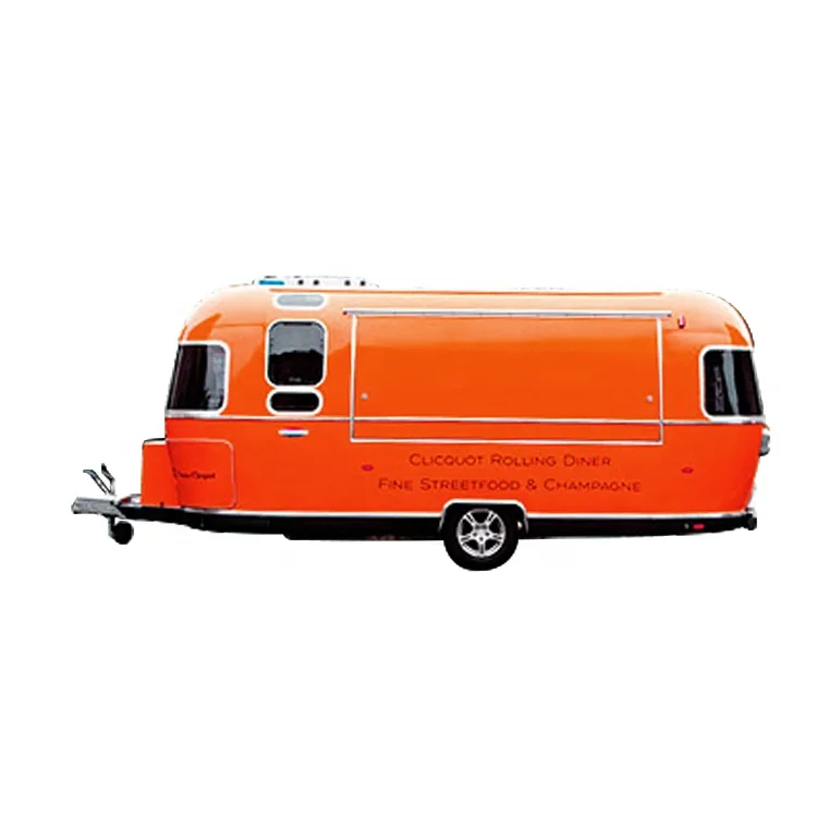 Factory Price Concession Food Trailer Mobile Food Kitchen Truck Ice Cream Barbecue Hot Dog Pizza Snack Food Cart For Sale USA