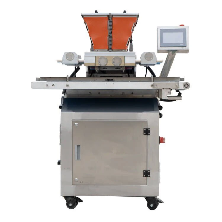 2d/3d One Shot Double Colors Chocolate chips Making Machine Chocolate Depositing dispenser