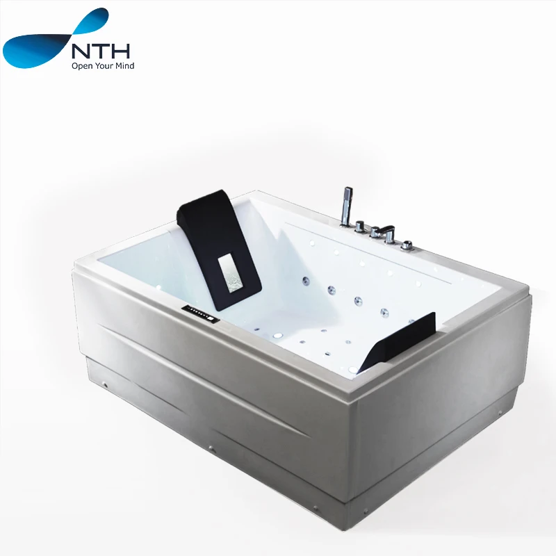 NTH New Products Traditional Rooms Speaker Heat Whirlpool Bathtubs Air Massage Drainer Massage Bathroom Modern China Acrylic