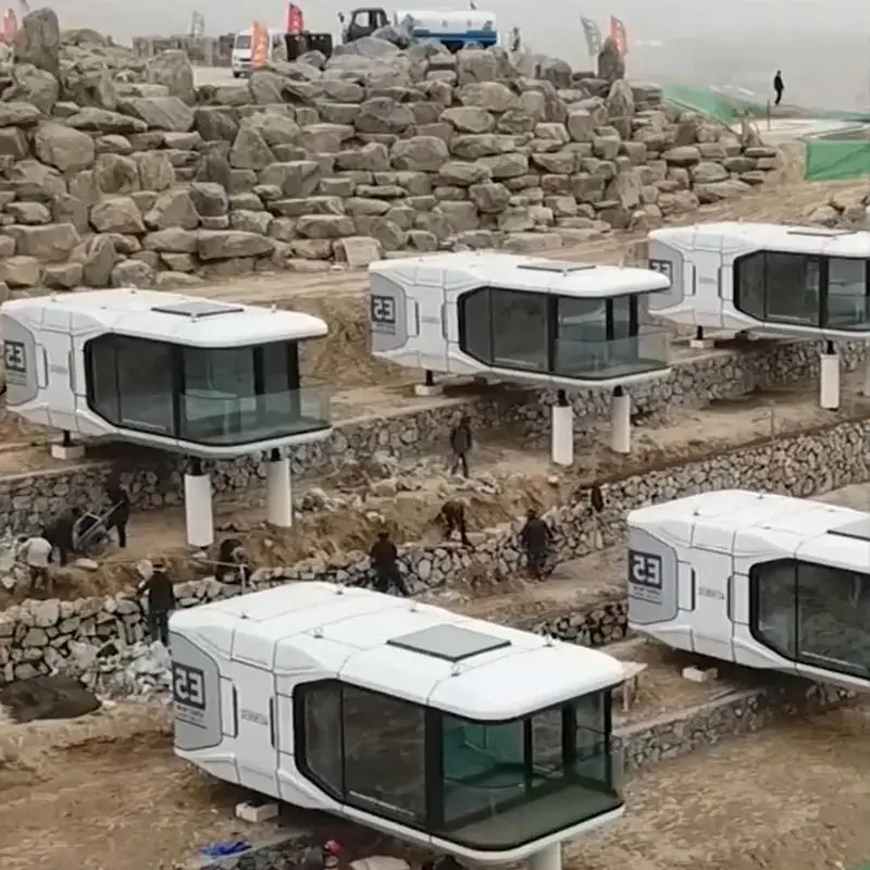 Prefab House Home Tiny on Wheels Villa