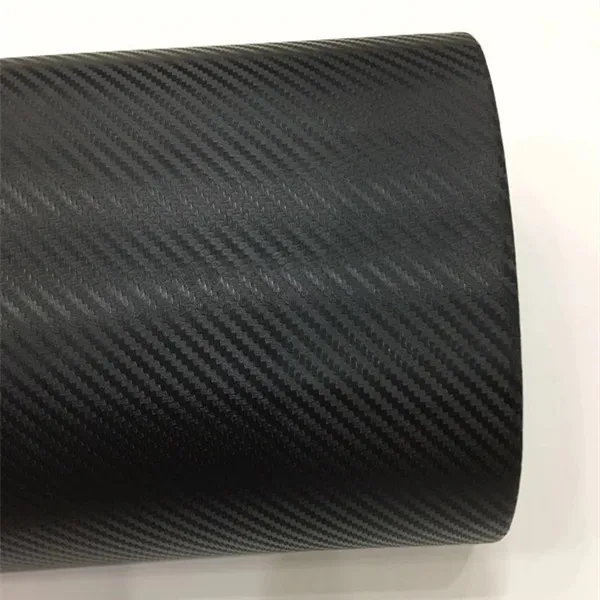 Высококачественные автомобильные аксессуары меняющая цвет пленка для автомобиля 3D Черная Виниловая из углеродного волокна