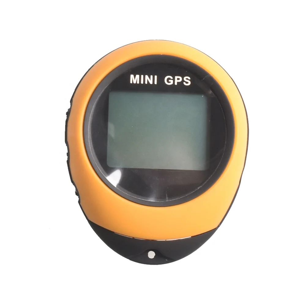 Mini GPS Navigation Device Portable Handheld Keychain Tracker Rechargeable Pathfinding Locator Compass For Camping Travel