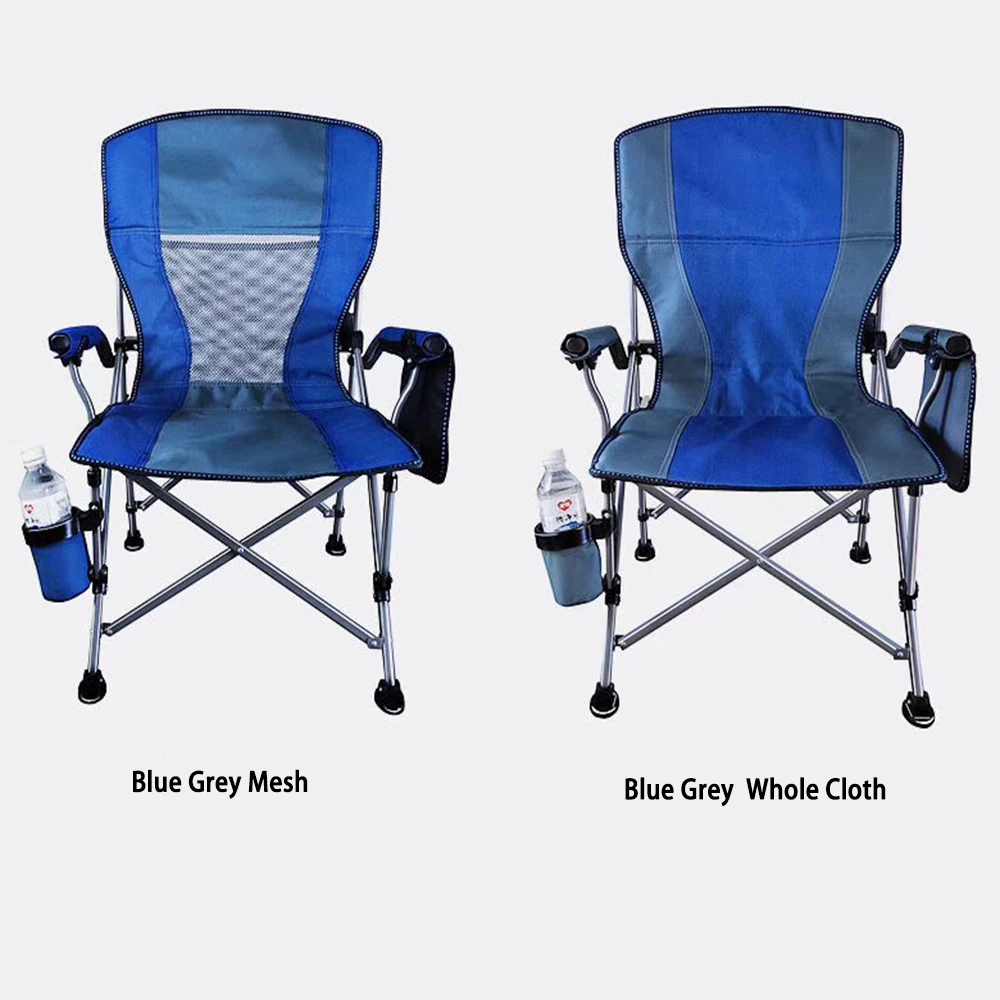 
YILU Portable Beach Foldable Fishing Camping Chair Lightweight Folding Luxury Camping Chair 