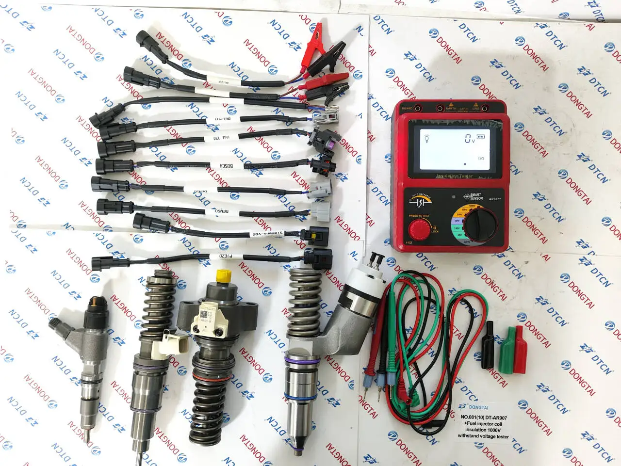 NO.081(10) DT-AR907+ Fuel injector coil insulation 1000V withstand voltage tester