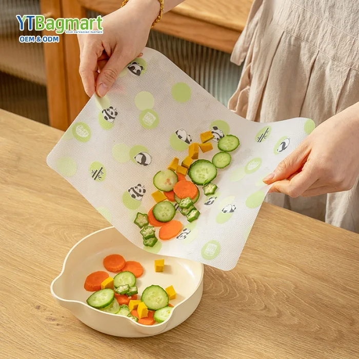 Plastic Cutting Boards for Kitchen Chopping Board Set Flexible Cutting Mats for Meat Vegetables