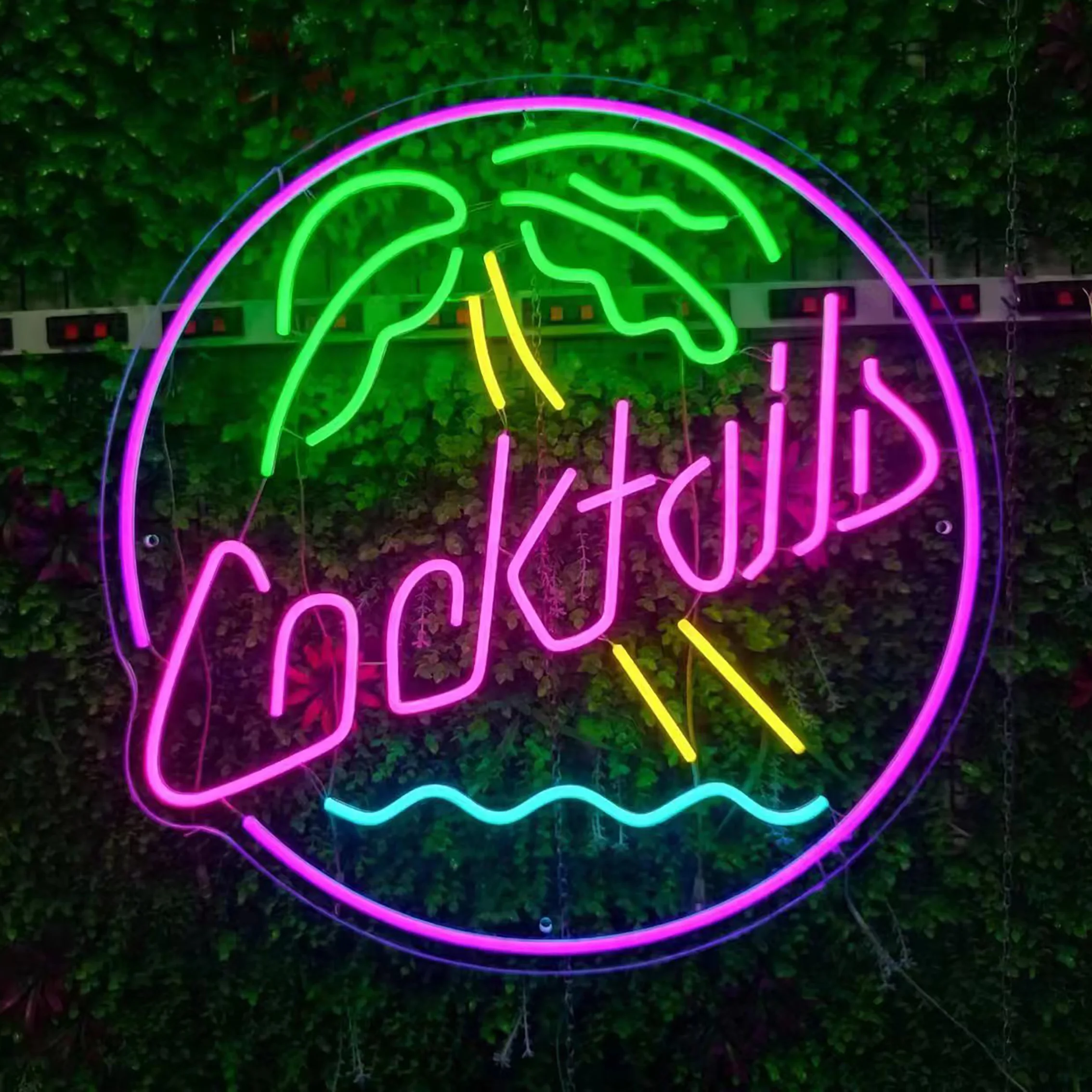 factory price wall decor birthday party bar custom led light neon sign waterproof neon light sign