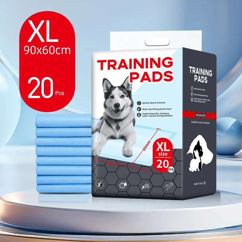 Super Absorbent Pet Diaper Dog Training Pee Pads Disposable Urine Nappy Mat For Cats Dog Diapers Cage Mat Pet Supplies Wholesale