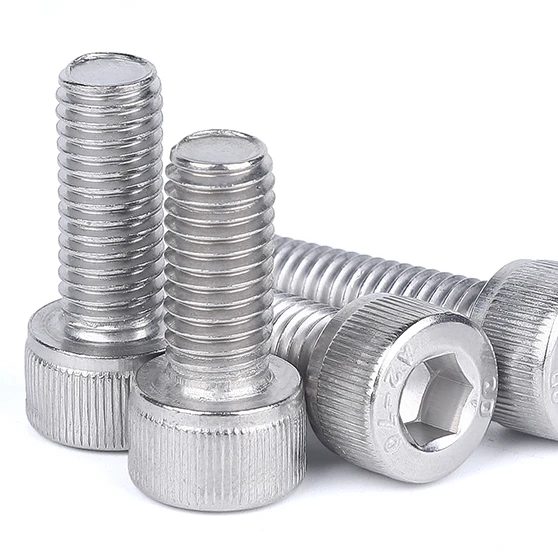 low price OEM  head bolt Hexagon socket M6 head  stainless steel screws