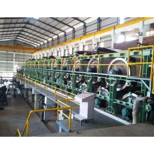 OCC Waste Carton Recycling Fluting Corrugated Testliner Kraft Paper Production Line Making Machine