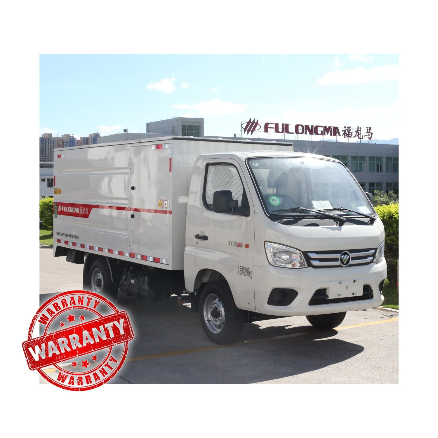 FULONGMA Foton 3 Ton Van Box Truck Trucks For Sale