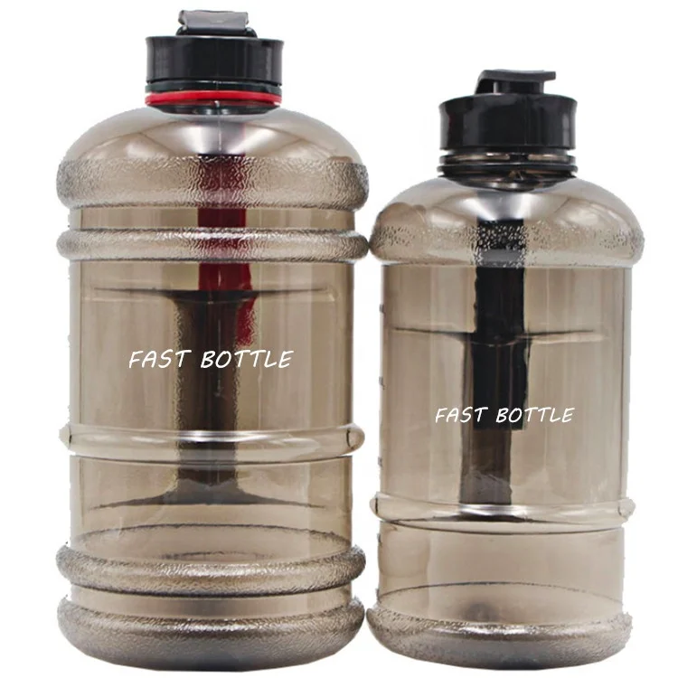 Полгаллона PETG спортивных тренировок твердого английского фарфора без добавления бисфенола А здания тела изготовленный на заказ логос пластиковые спортивные шейкеры для протеиновых коктейлей бутылка для воды с ремешком