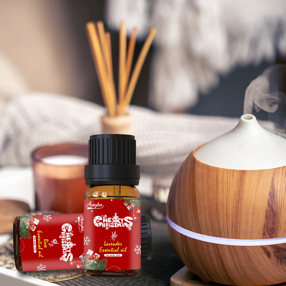 High Quality Manufacturing Custom Organic Christmas Essential Oil Gift Set In Stock