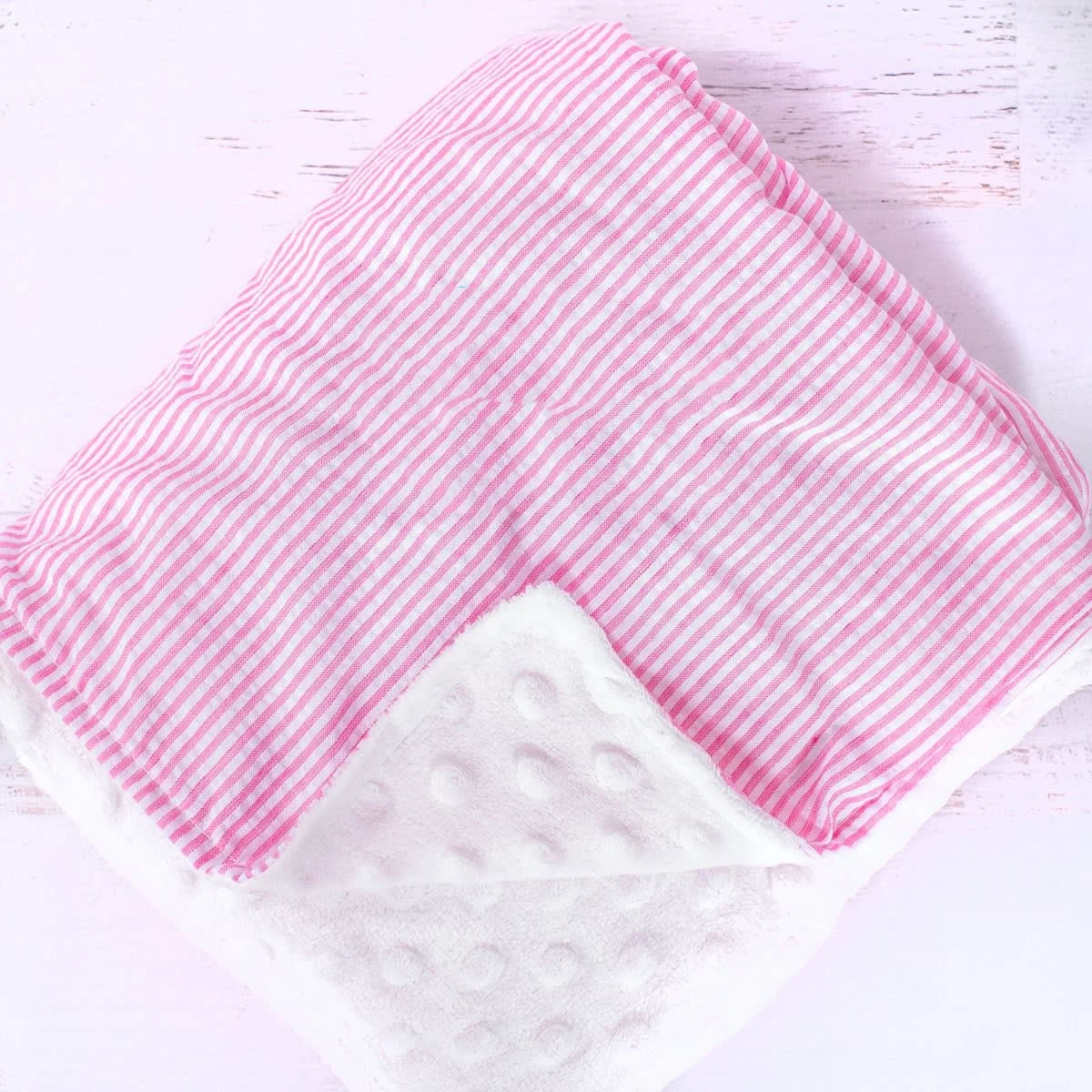 CFP A124 Minky Baby Blankets 30*40 inch  Seersucker Baby Blankets