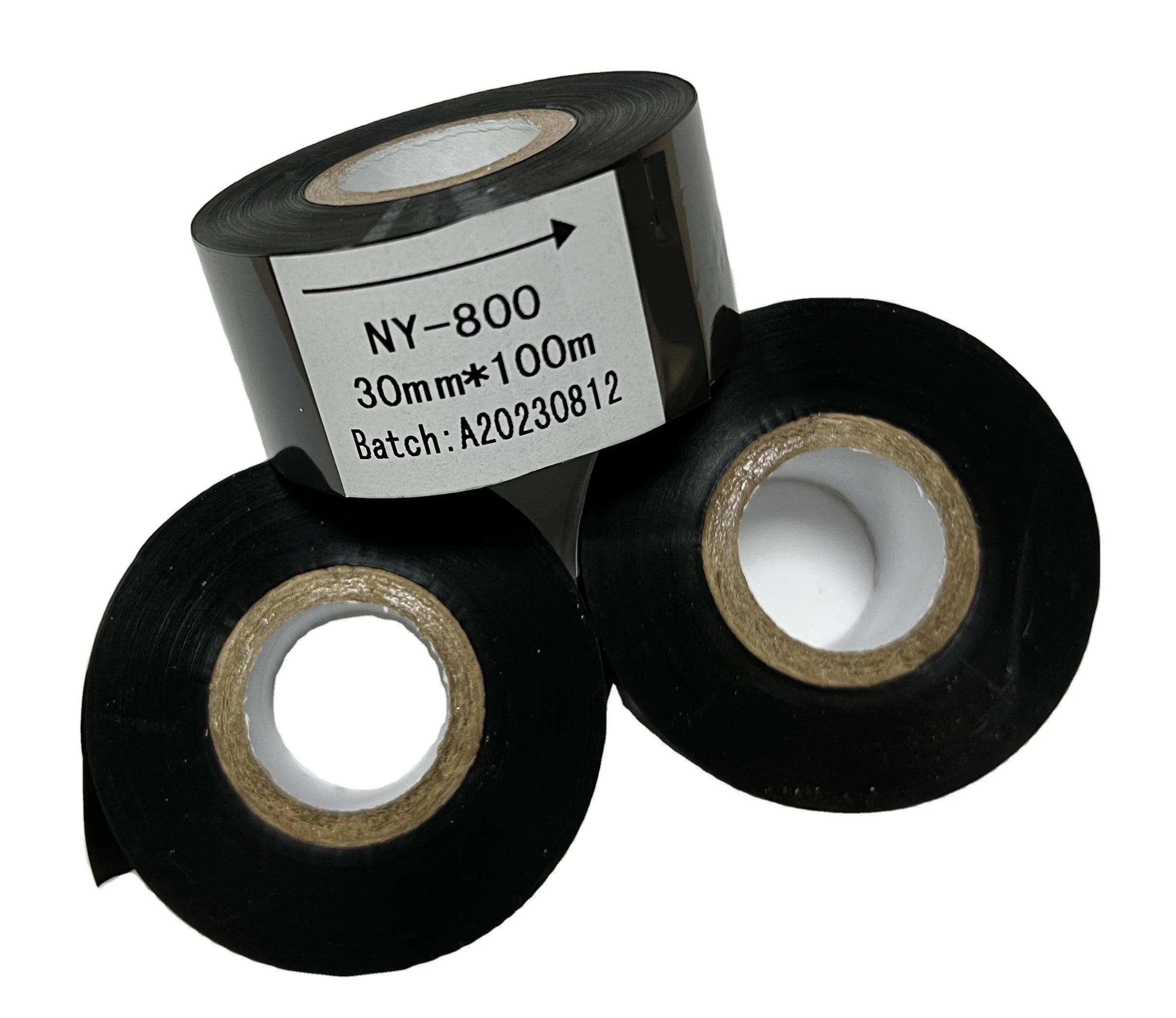 NY-800  FC1  Black 30mm*122m 35mm*122m hot stamping foil for date stamp printing machine