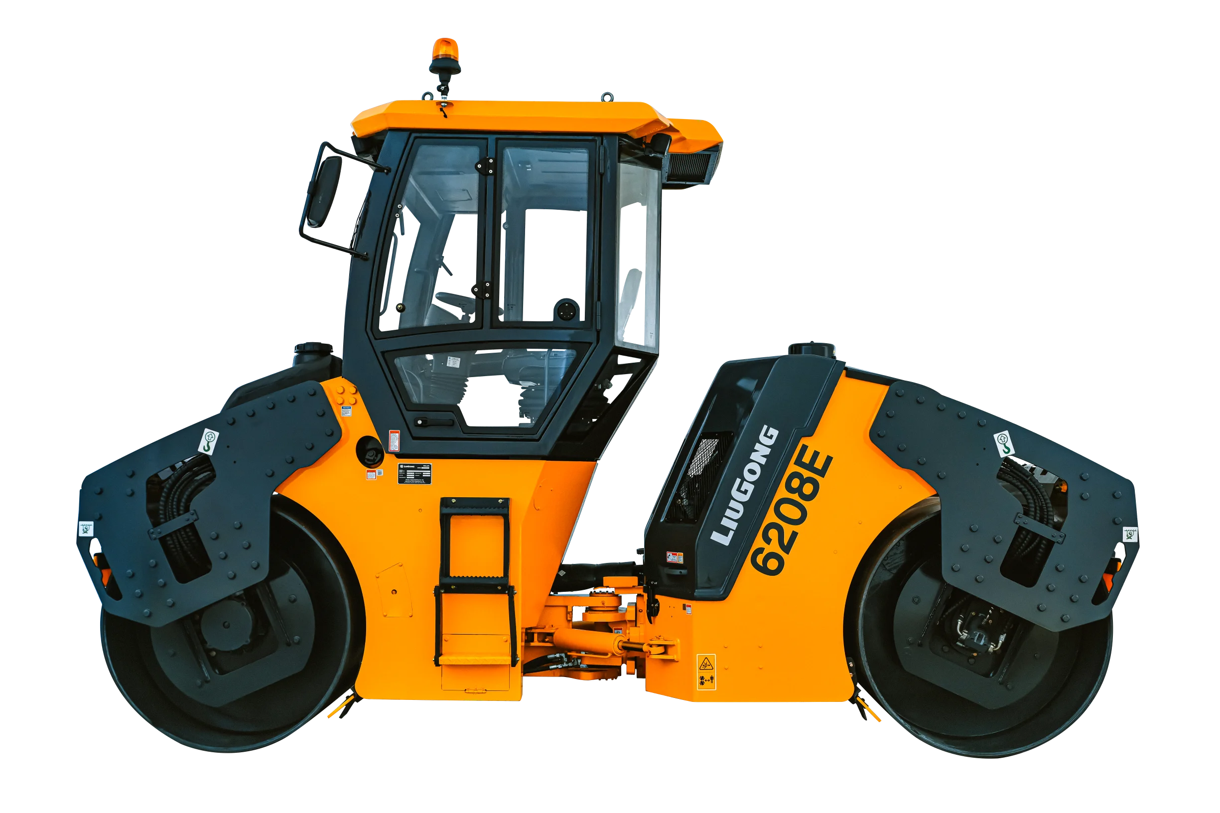 Liu gong compact roller CLG6208E Tandem Drum road roller used for Asphalt Road maintenance and base compaction