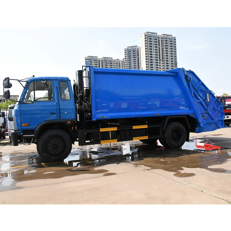 African 10ton Waste Refuse Collection Truck 6wheeels 12cbm Compactor