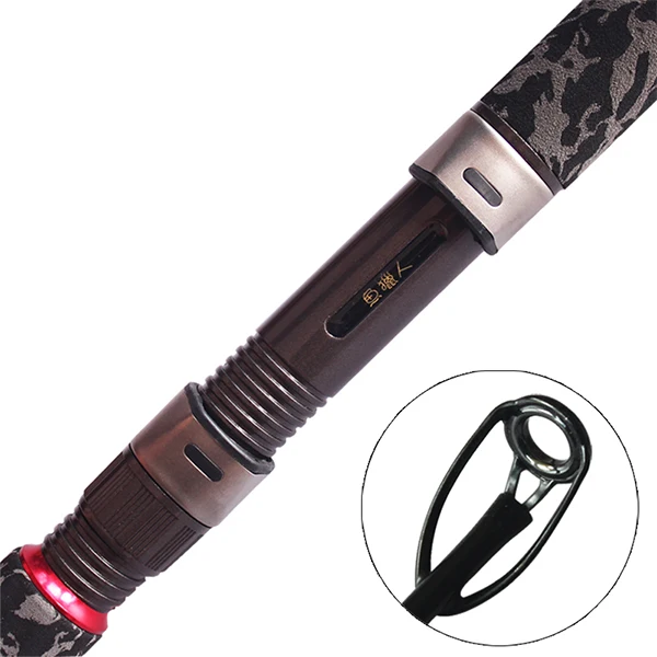 LUTAC salt water  fishing rod 1.83m 1.98m 2.13m 2.44m 2.74m 3.05m  2section fishing rod blanks wholesale Saltwater Spin