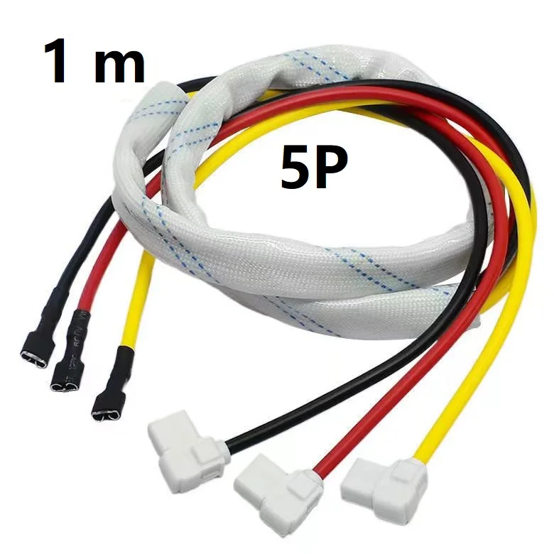 Condenser connecting cable of air conditioner compressor power cord pure copper core high temperature resistant accessories