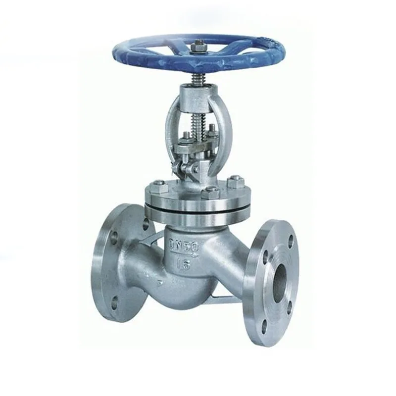 Stainless Steel Plug Type Cast Iron Globe Valve J41W-25P PN25 Flange Globe Valve