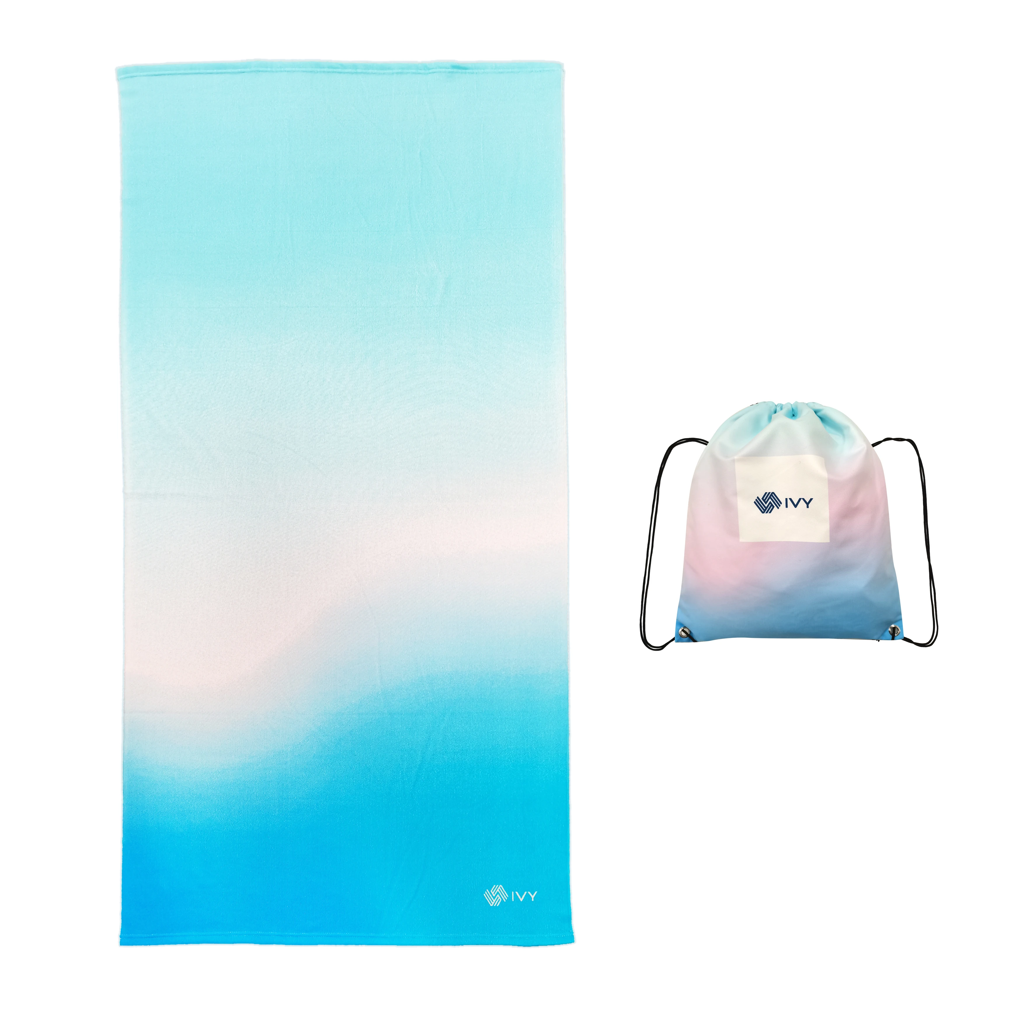 Best Selling Recycled PET Printed Sand Free Microfiber Custom Microfibre Suede Wholesale Beach Towel