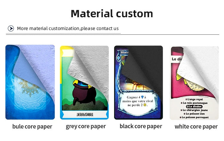 Manufacturer Custom Card Game Logo Printing Adult Board Games Paper Cardboard Tokens Accessories for Family Kids Usage