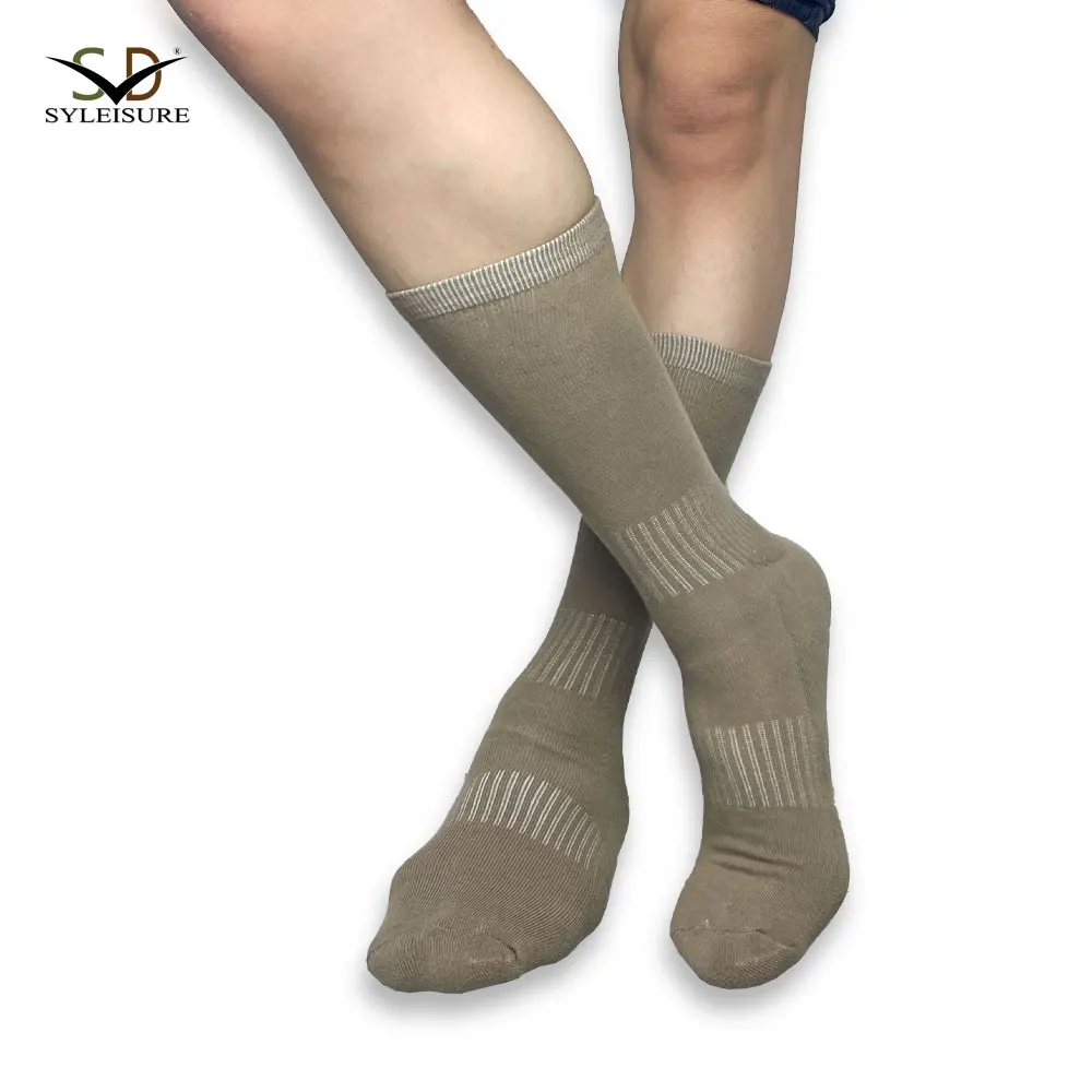 High quality warm men  socks grip long socks football customized logo socks