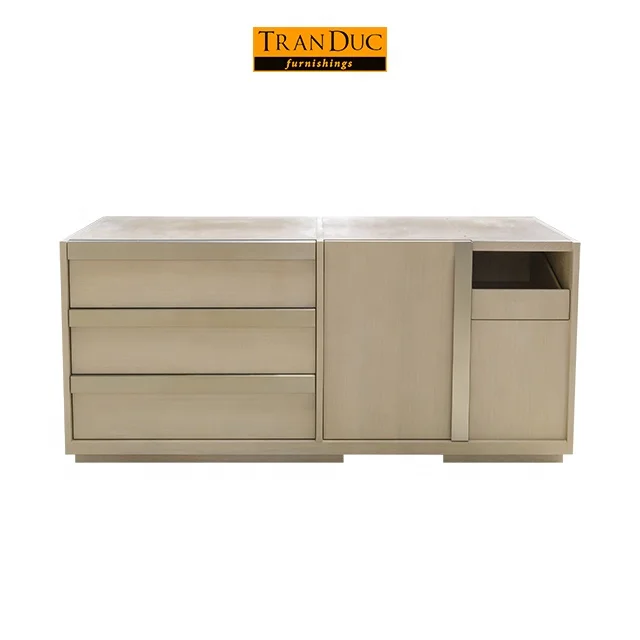 Hotel dresser in luxury hotel bedroom set - hotel furniture manufacturer in Vietnam