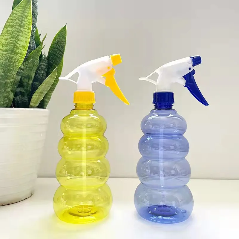 Hot sale 480ml 500ml 600ml Portable handheld small plastic hand triggers fine mist bottle alcohol disinfect sprayers 28/400