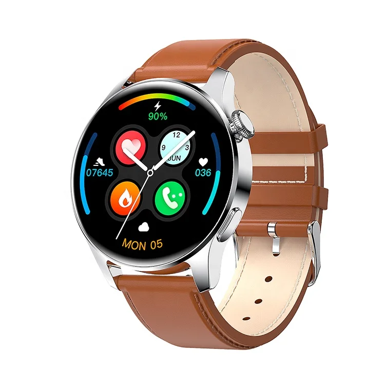 New dial call smart watch men women full touch sport fitness watches waterproof MP3 heart rate steel band smartwatch android ios