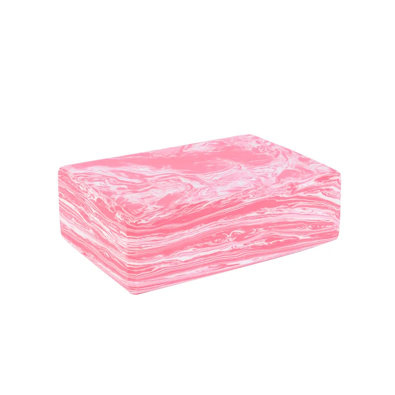 Factory Wholesale Eco Friendly Custom EVA Yoga Block custom marble yoga blocks