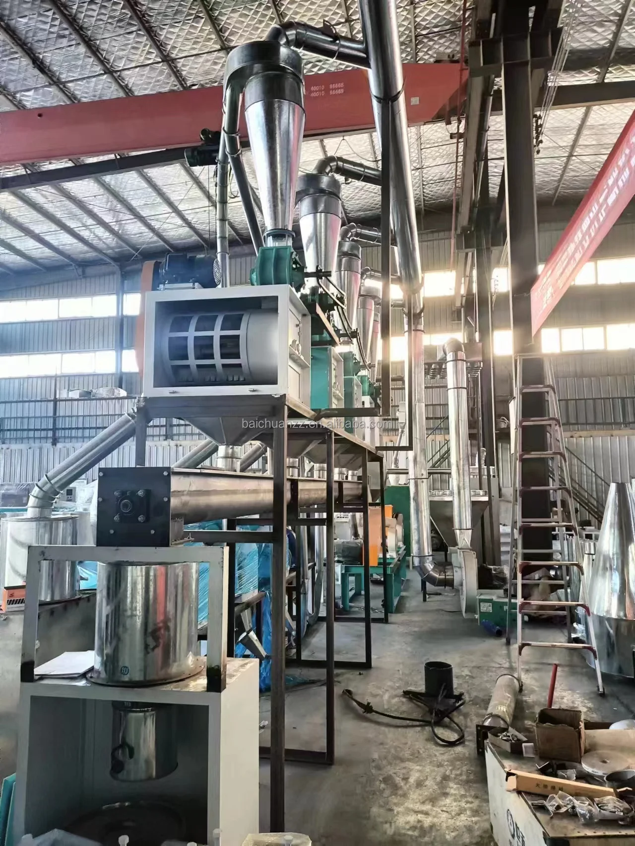 commercial maize wheat grain milling machine flour corn grinder maize milling machine stainless steel 150t maize milling machine