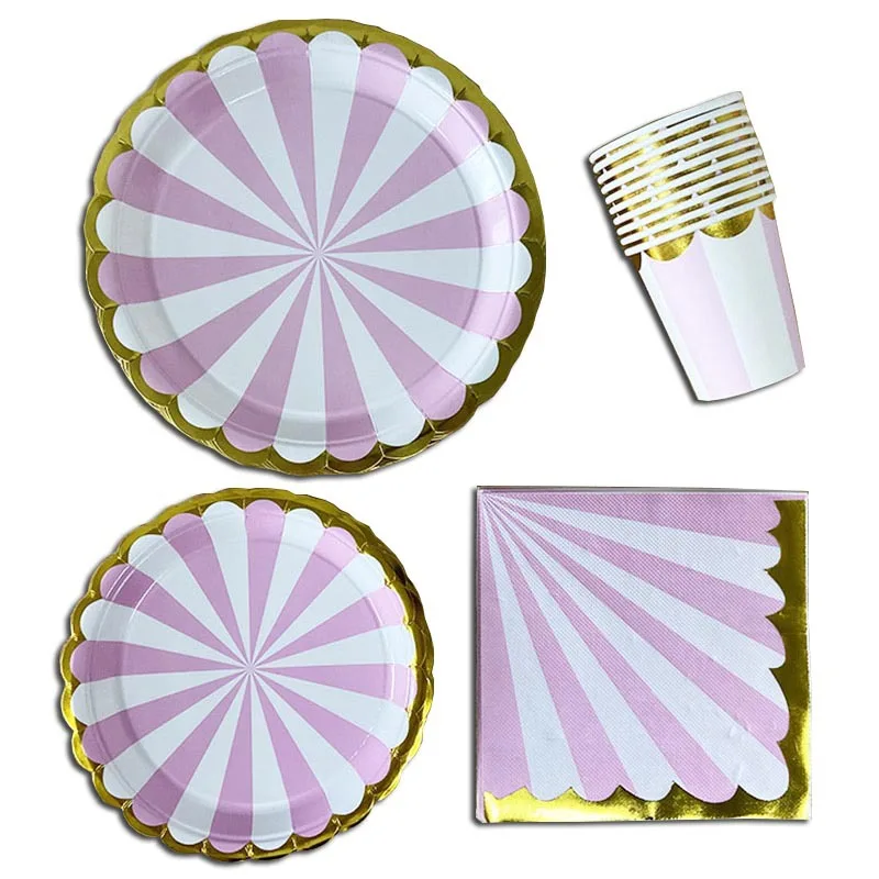 High Quality Disposable Watermelon-themed Birthday Party Tableware Sets are Suitable for a Wide Range of People