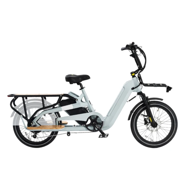OEM New Arrival OEM customized double battery Cargo E Bike Fat Tire Long Tail Cargo Bike Electric
