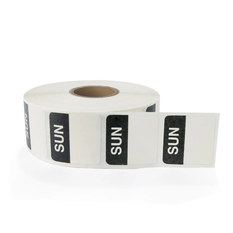 Factory Supplier Packaging Label Customized Dissolvable Food Label Printing Stickers Roll for Kitchen