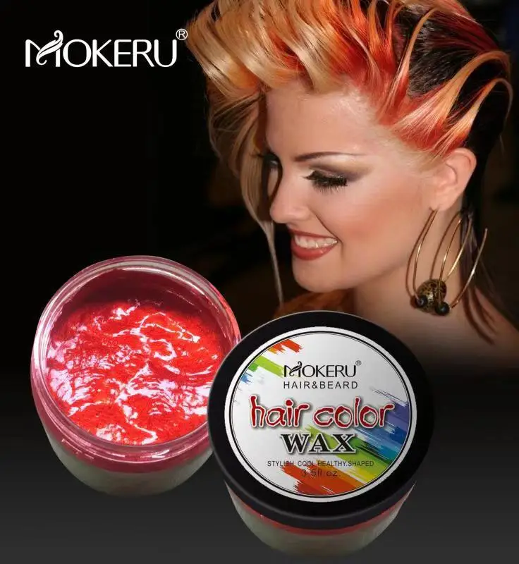 mokeru 60g hair color clay private label in hair styling products from  wholesale