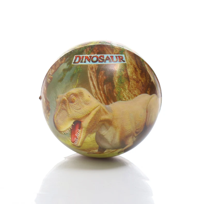 Custom Logo Dinosaur Ball PU Foam Stress Reliever Ball for Promotion